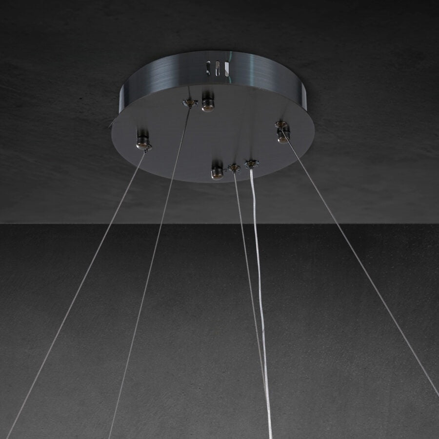 Rivaga Calcite Round Chandelier 31"40"60"