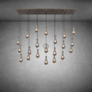 Raindrop Rectangular Chandelier