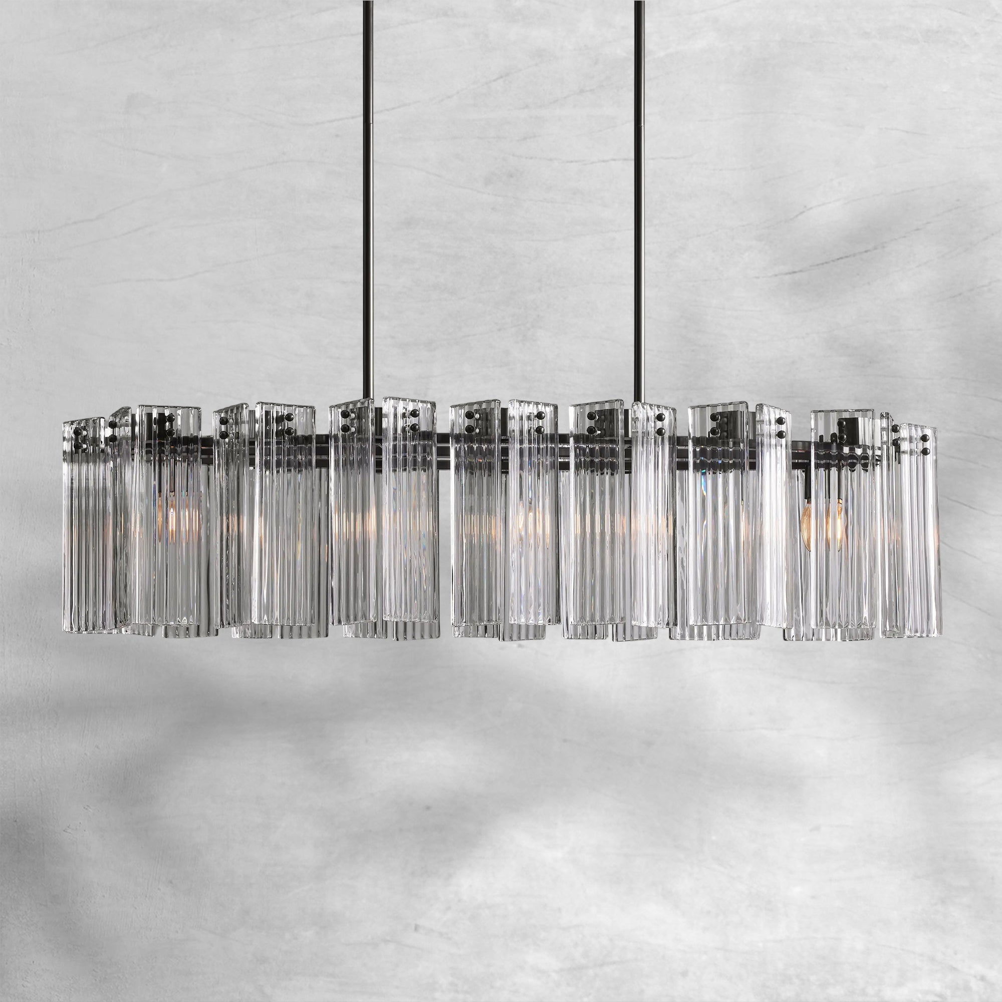 Delsie Oval Chandelier 51''63''72''