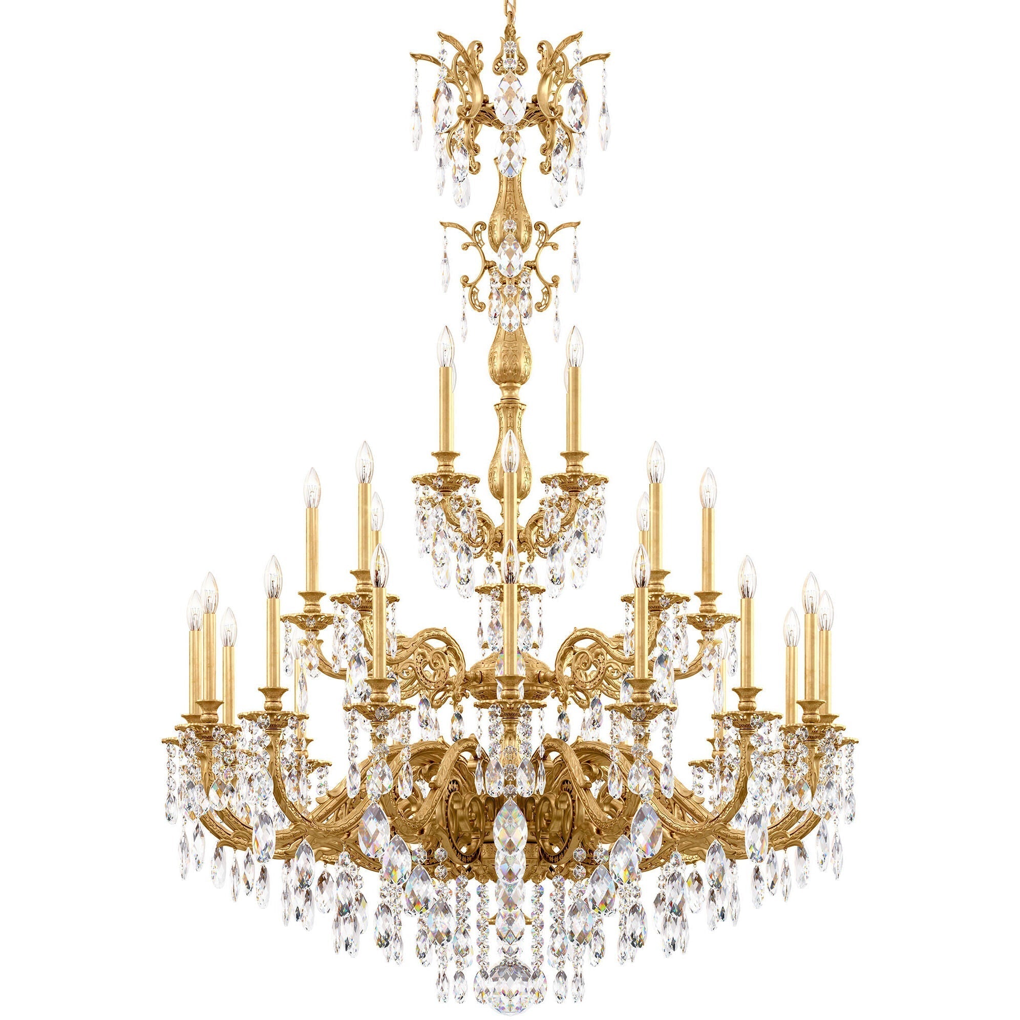 Milano 28-light Crystal Chandelier 50"