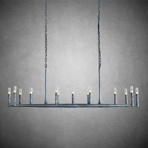 Thod Linear Chandelier 72", Luxury Interior Decoration Lamp