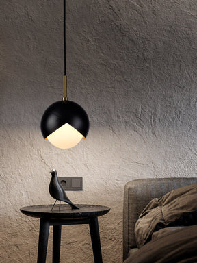 Copper Ball Pendant Lighting Diameter 6"