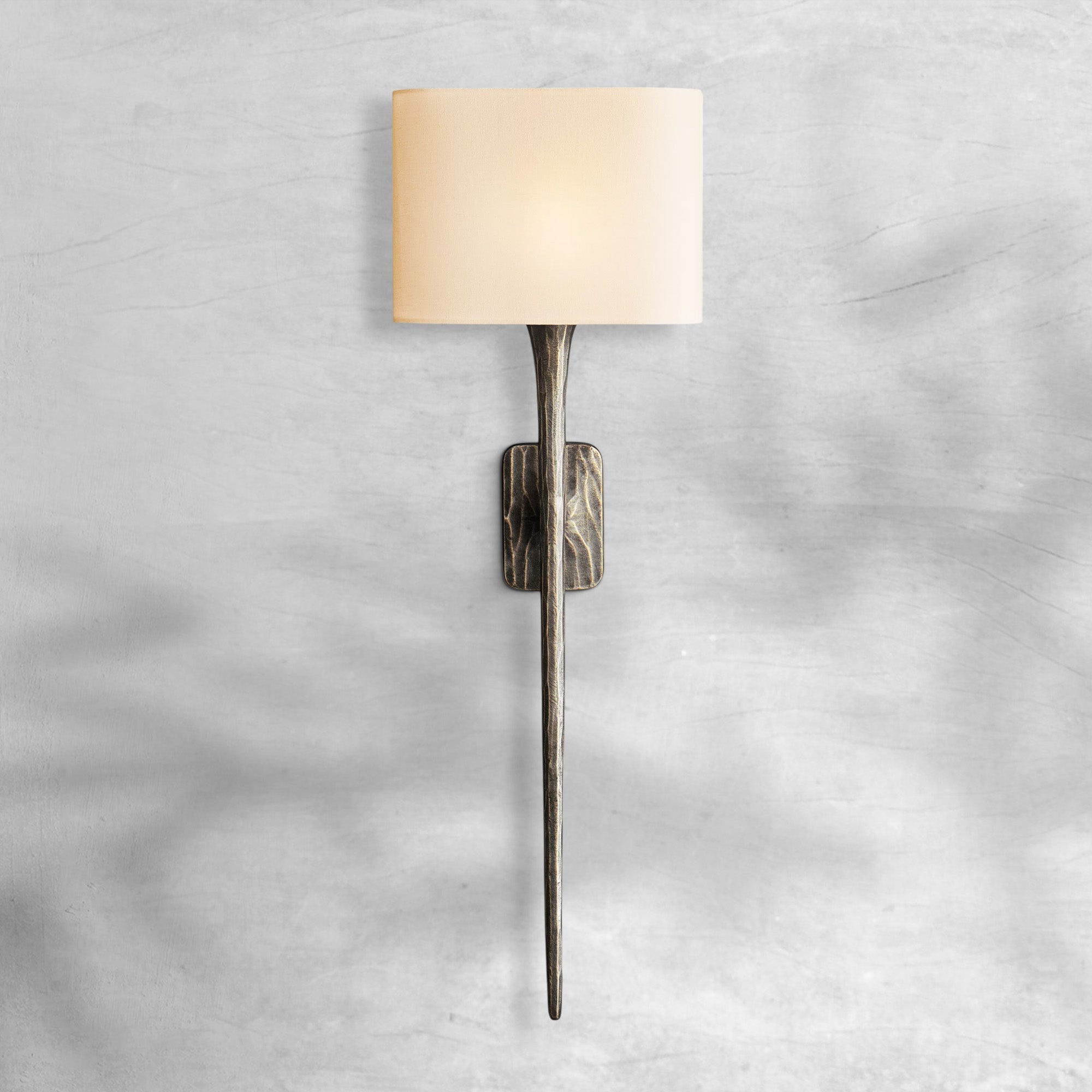 Thaddeas Grand Shaded Wall Sconce