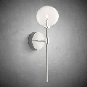 Glass Globe Sconce