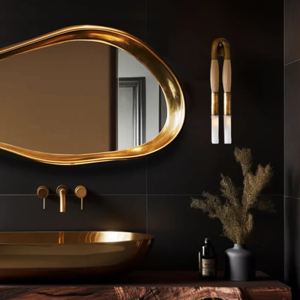 Horsehair Wall Sconce 30''H