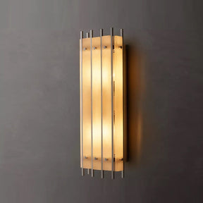 Lux Alabaster Grand Rectangular Sconce