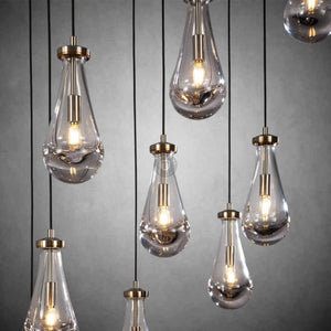 Raindrop Rectangular Chandelier
