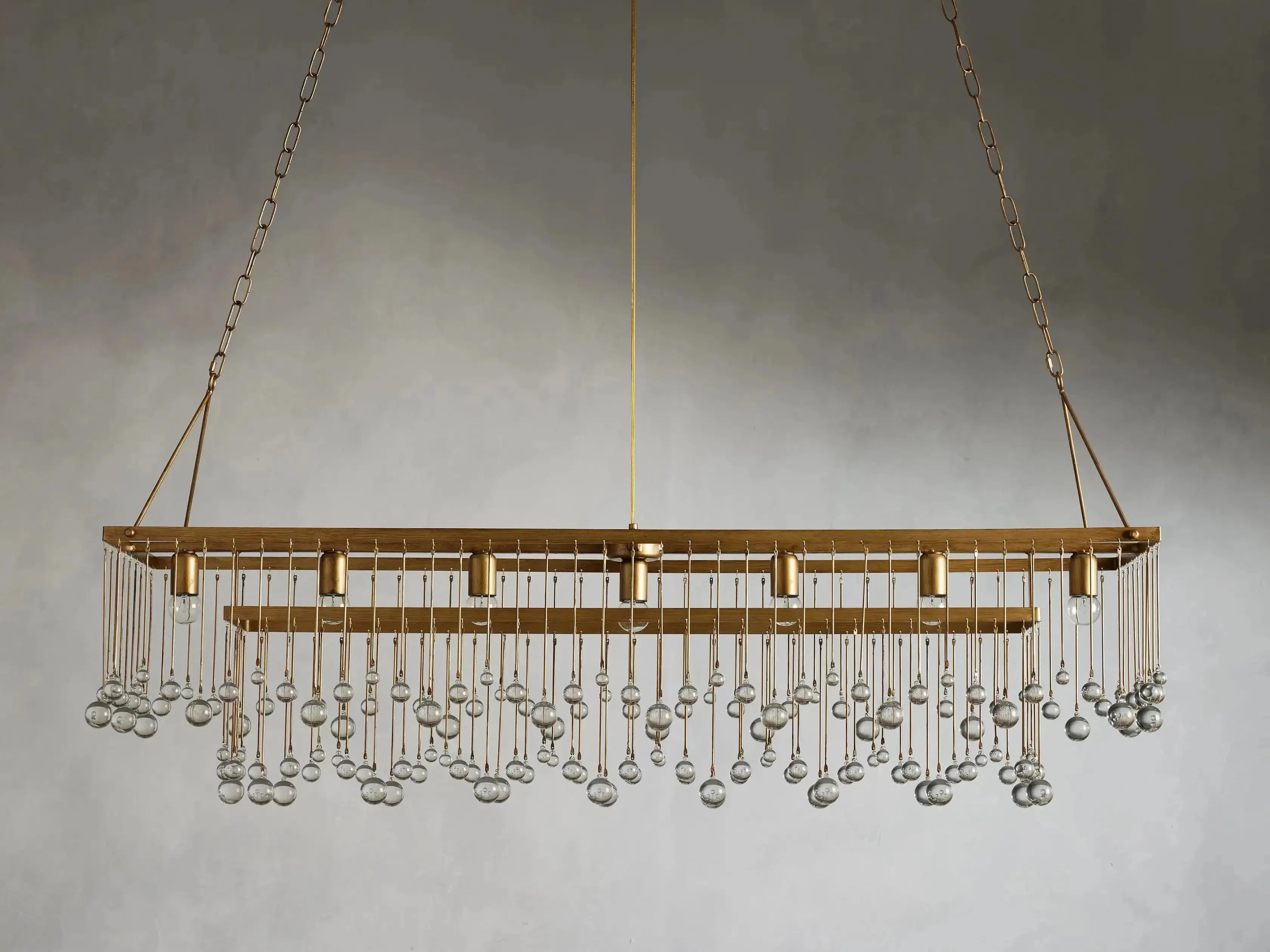Aubrey Rectangular Chandelier 47''60''