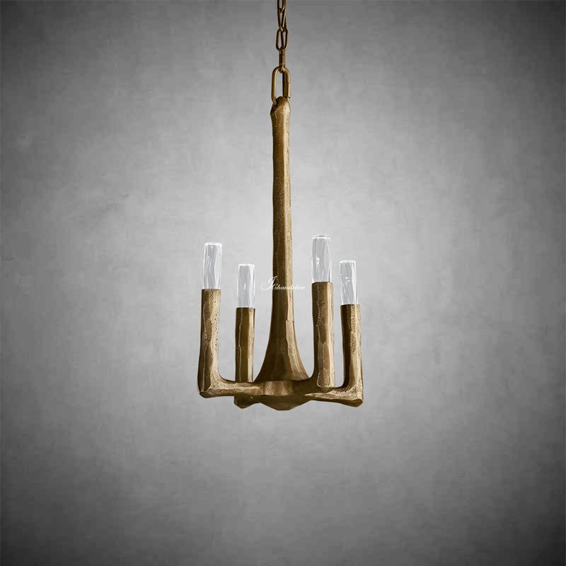 Thaddeas Forged Pendant Light 12" - Arialamps