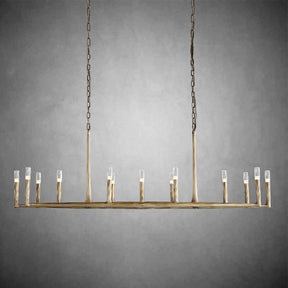 Thod Linear Chandelier 72", Luxury Interior Decoration Lamp