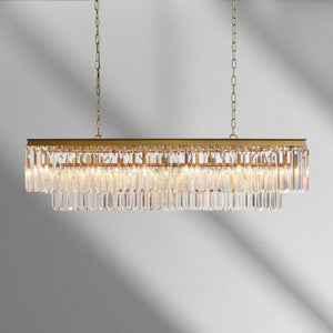 Leyland Tiered Rectangular Chandelier