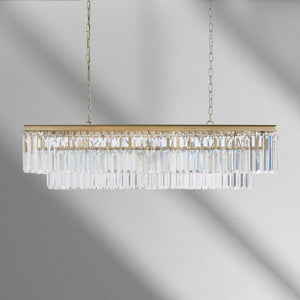Leyland Tiered Rectangular Chandelier
