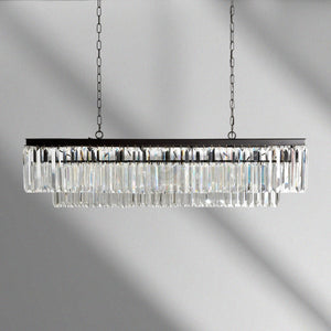 Leyland Tiered Rectangular Chandelier