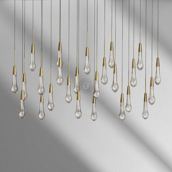 Soltaire Linear Chandelier 37“ 50” 60“ 70 87” 120“