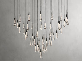 Soltaire Round Chandelier 17" 24" 36“ 58“