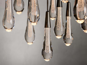 Soltaire Round Chandelier 17" 24" 36“ 58“
