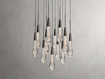 Soltaire Round Chandelier 17" 24" 36“ 58“