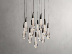 Soltaire Round Chandelier 17" 24" 36“ 58“