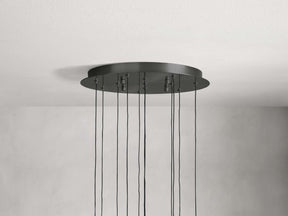 Soltaire Round Chandelier 17" 24" 36“ 58“