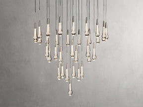 Soltaire Round Chandelier 17" 24" 36“ 58“