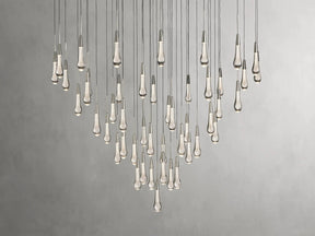 Soltaire Round Chandelier 17" 24" 36“ 58“