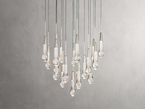 Soltaire Round Chandelier 17" 24" 36“ 58“