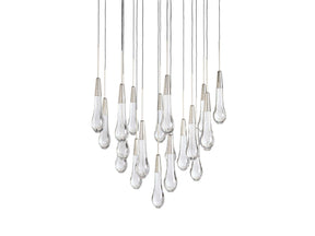 Soltaire Round Chandelier 17" 24" 36“ 58“