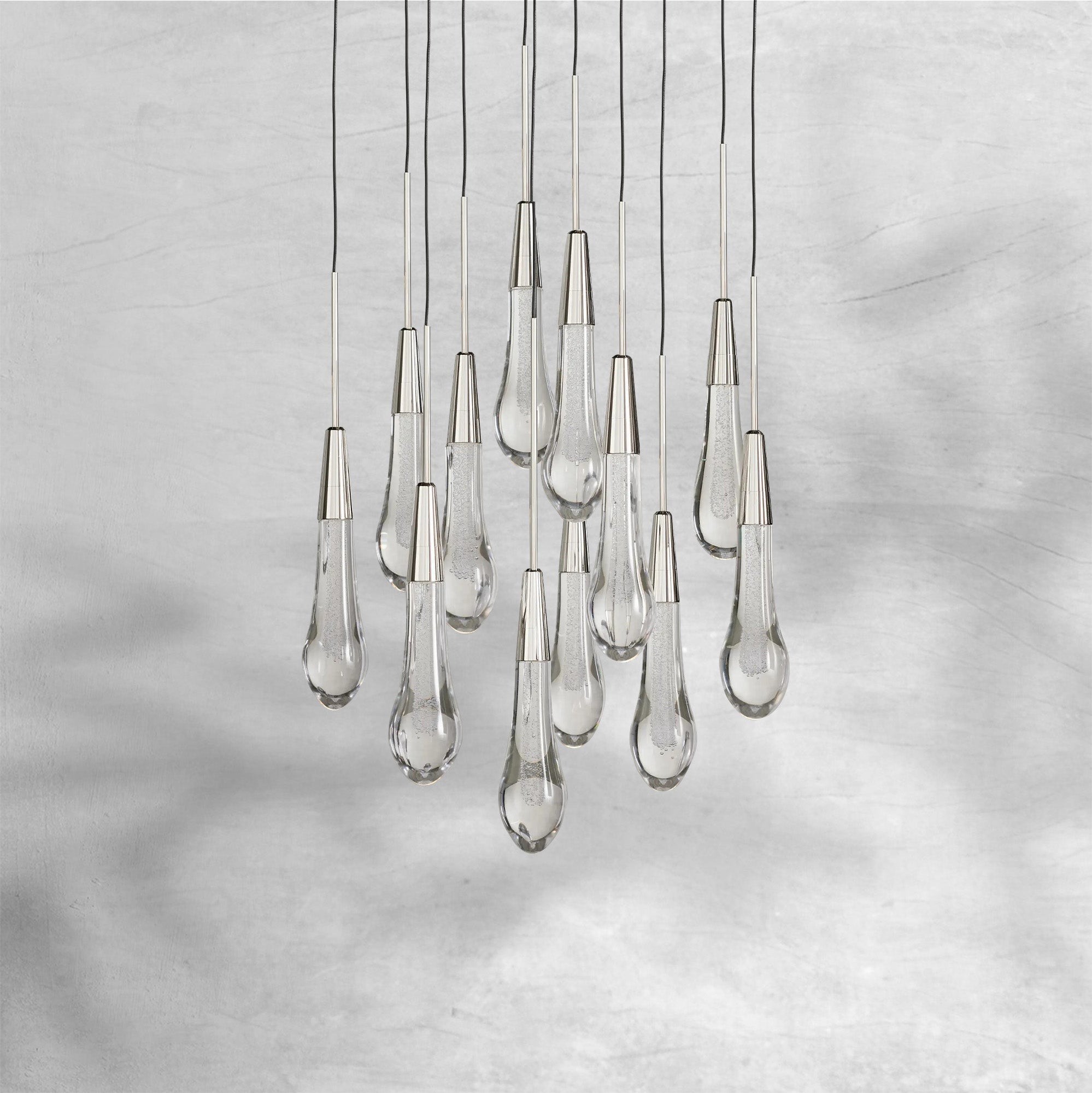 Soltaire Round Chandelier 17" 24" 36“ 48''58“