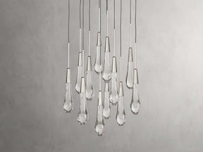 Soltaire Round Chandelier 17" 24" 36“ 58“