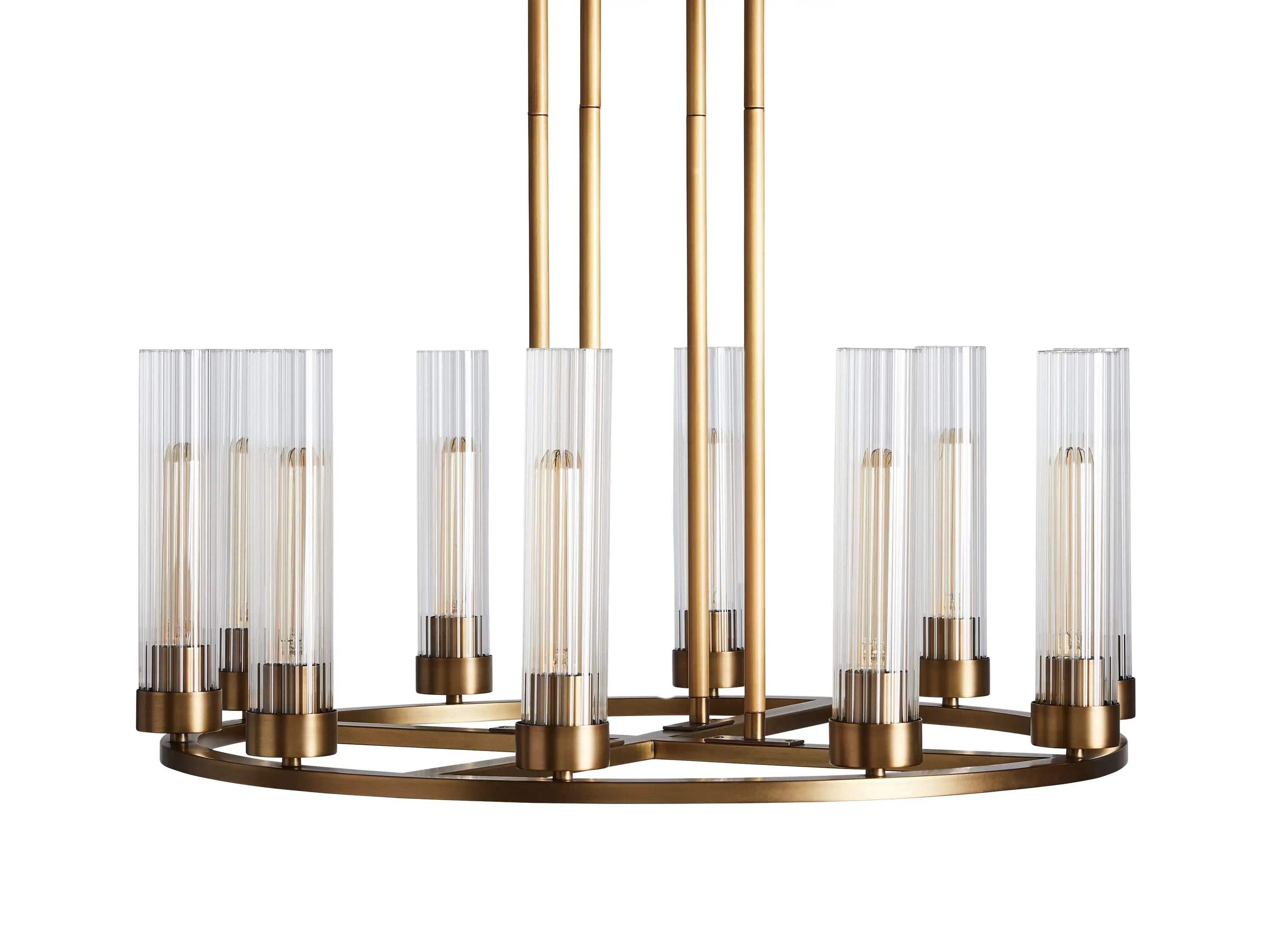 Pastis Round Chandelier 30"W 40"W