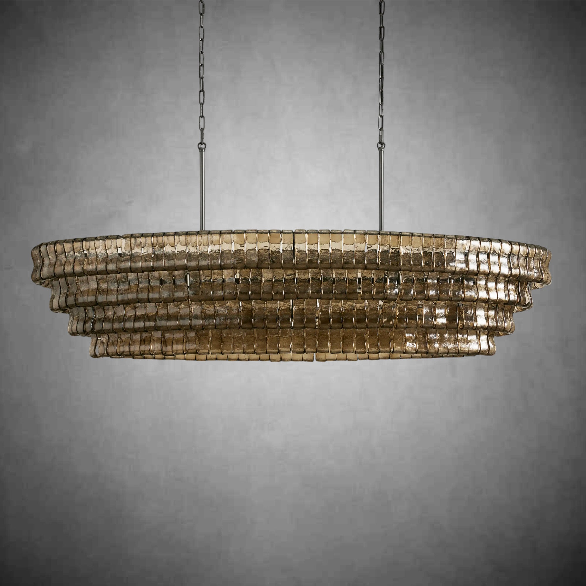 Ghiaccio Oval Chandelier 54''65''