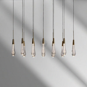 Soltaire Linear Chandelier 37“ 50” 60“ 70 87” 120“