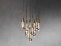 Soltaire Round Chandelier 17" 24" 36“ 58“