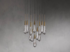 Soltaire Round Chandelier 17" 24" 36“ 58“