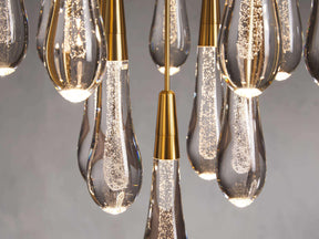 Soltaire Round Chandelier 17" 24" 36“ 58“