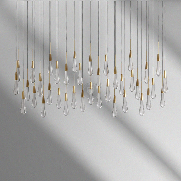 Soltaire Linear Chandelier 37“ 50” 60“ 70 87” 120“