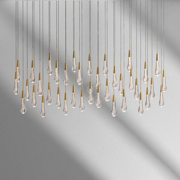 Soltaire Linear Chandelier 37“ 50” 60“ 70 87” 120“