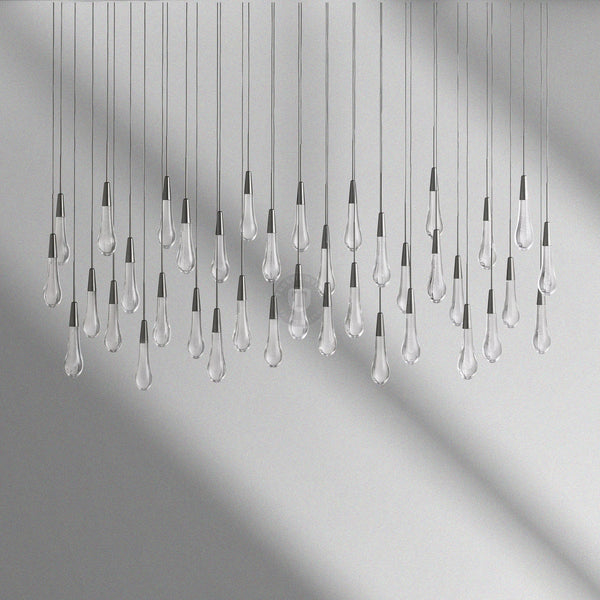 Soltaire Linear Chandelier 37“ 50” 60“ 70 87” 120“