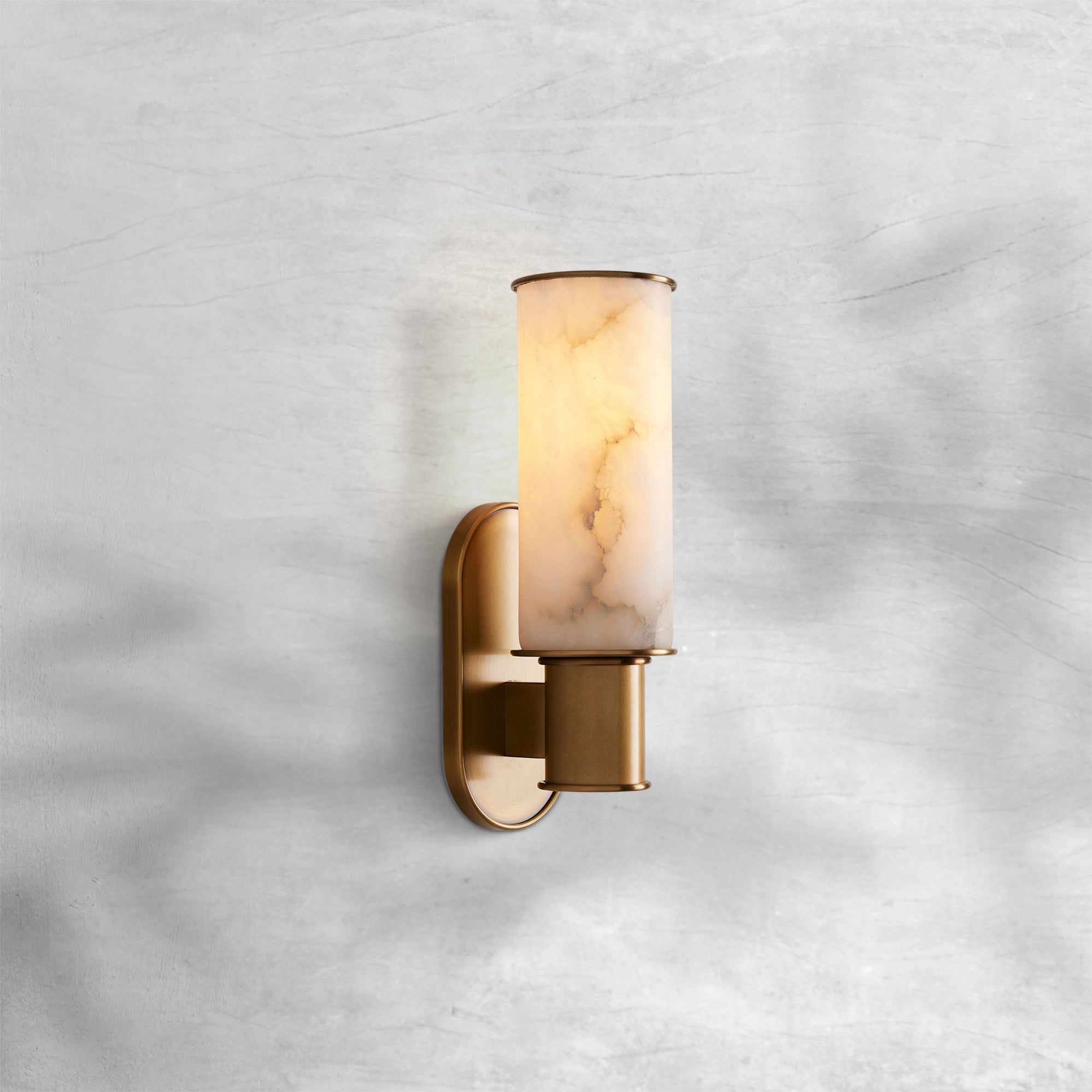 Harlin Wall Sconce in Alabaster