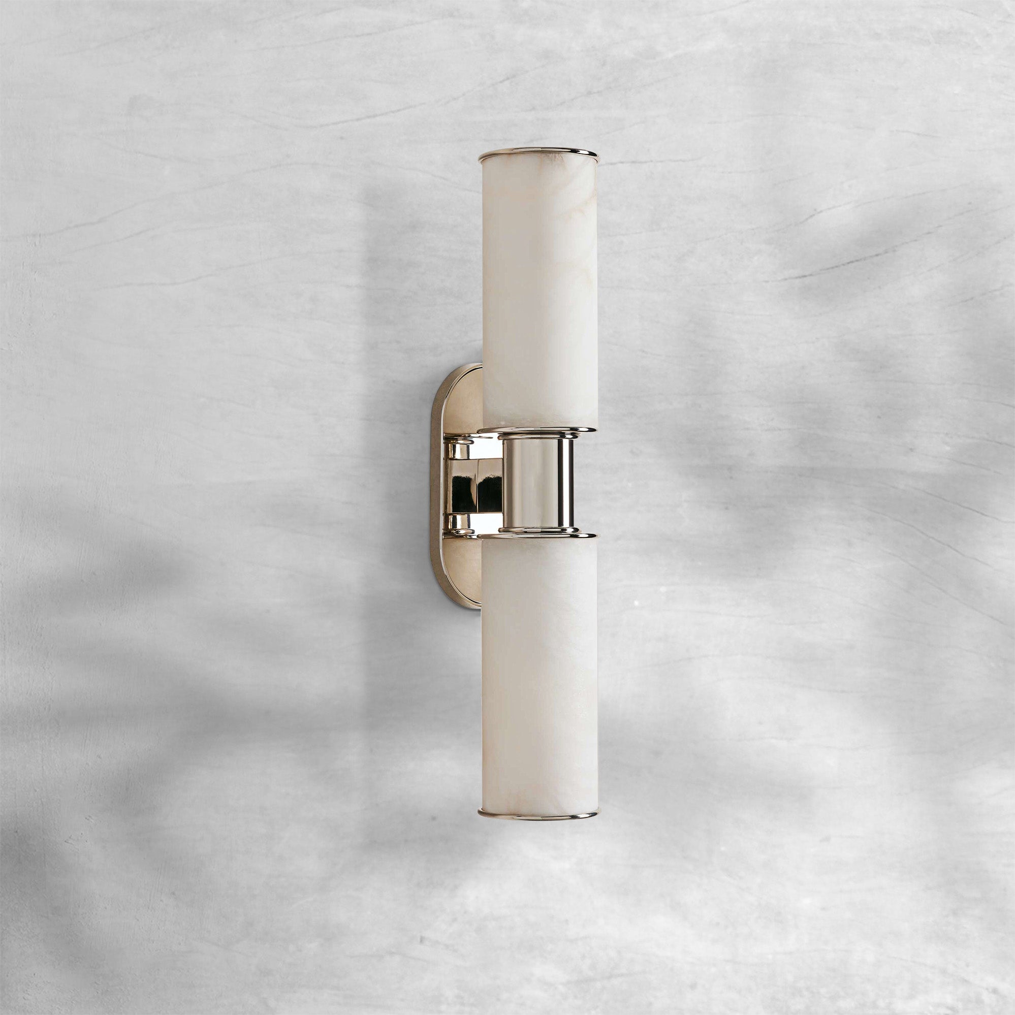 Harlin 2-Light Wall Sconce in Alabaster