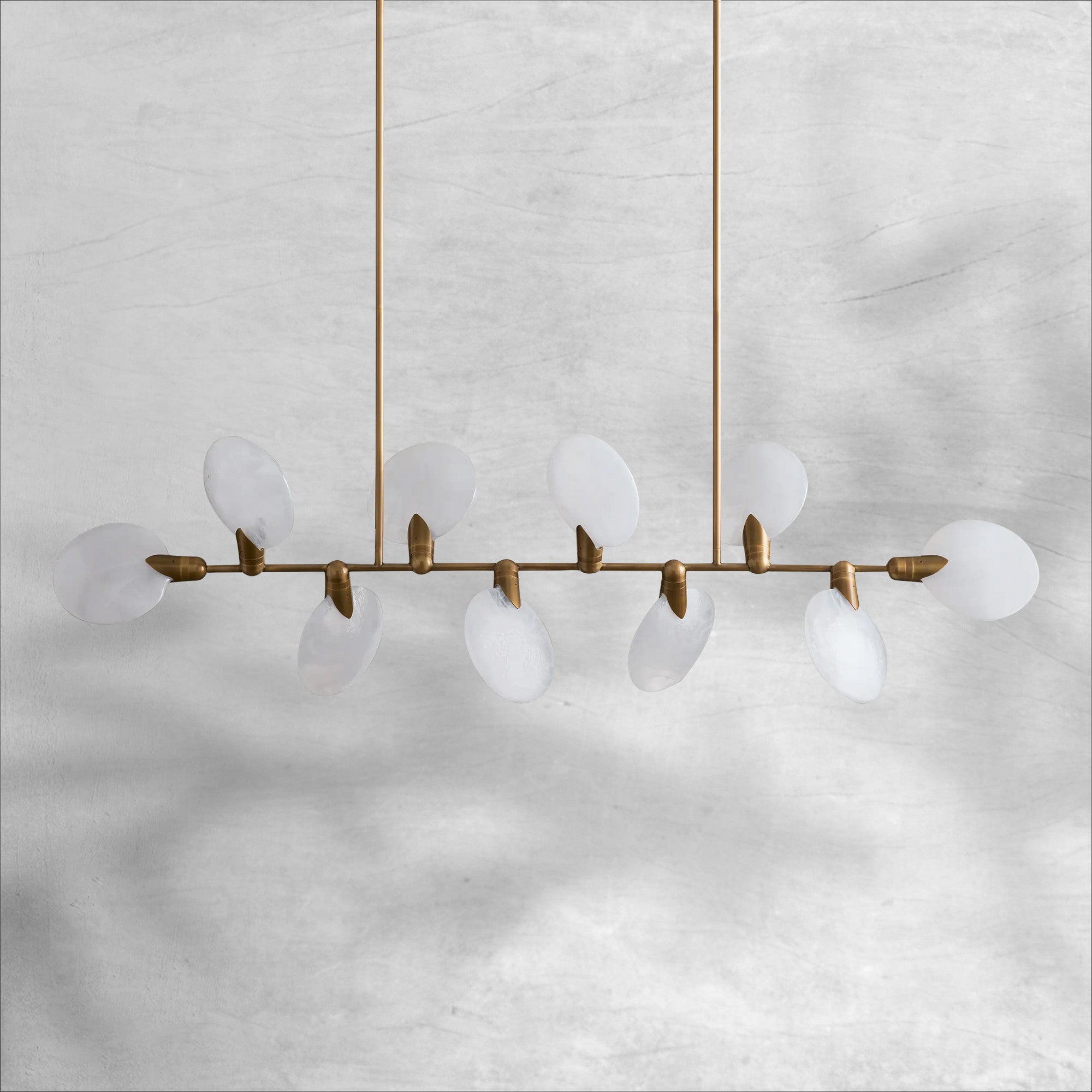 Lyla Linear Chandelier 62"74"