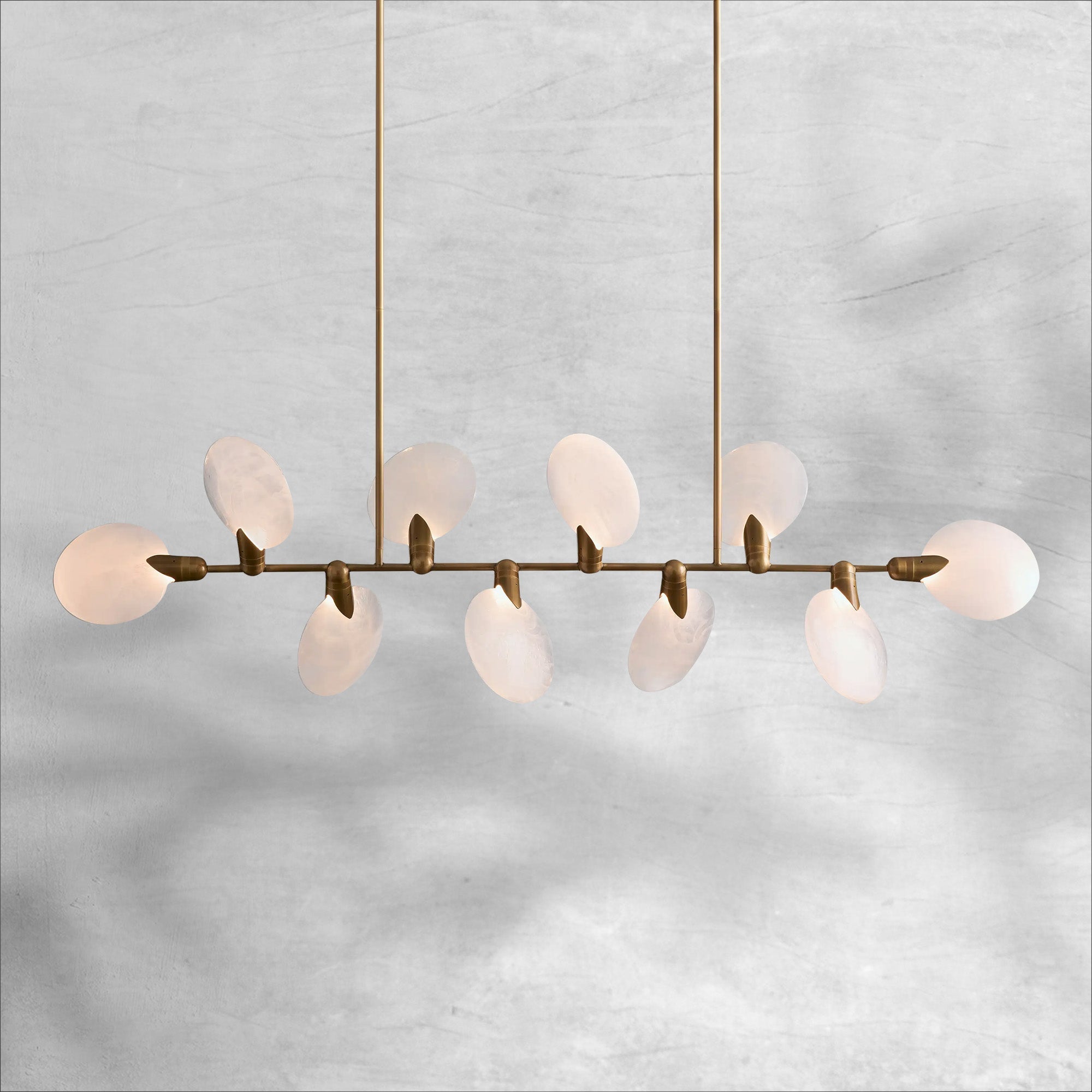 Lyla Linear Chandelier 62"74"