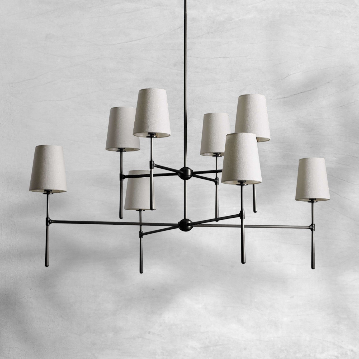 Rhodes 2-Tier Round Chandelier