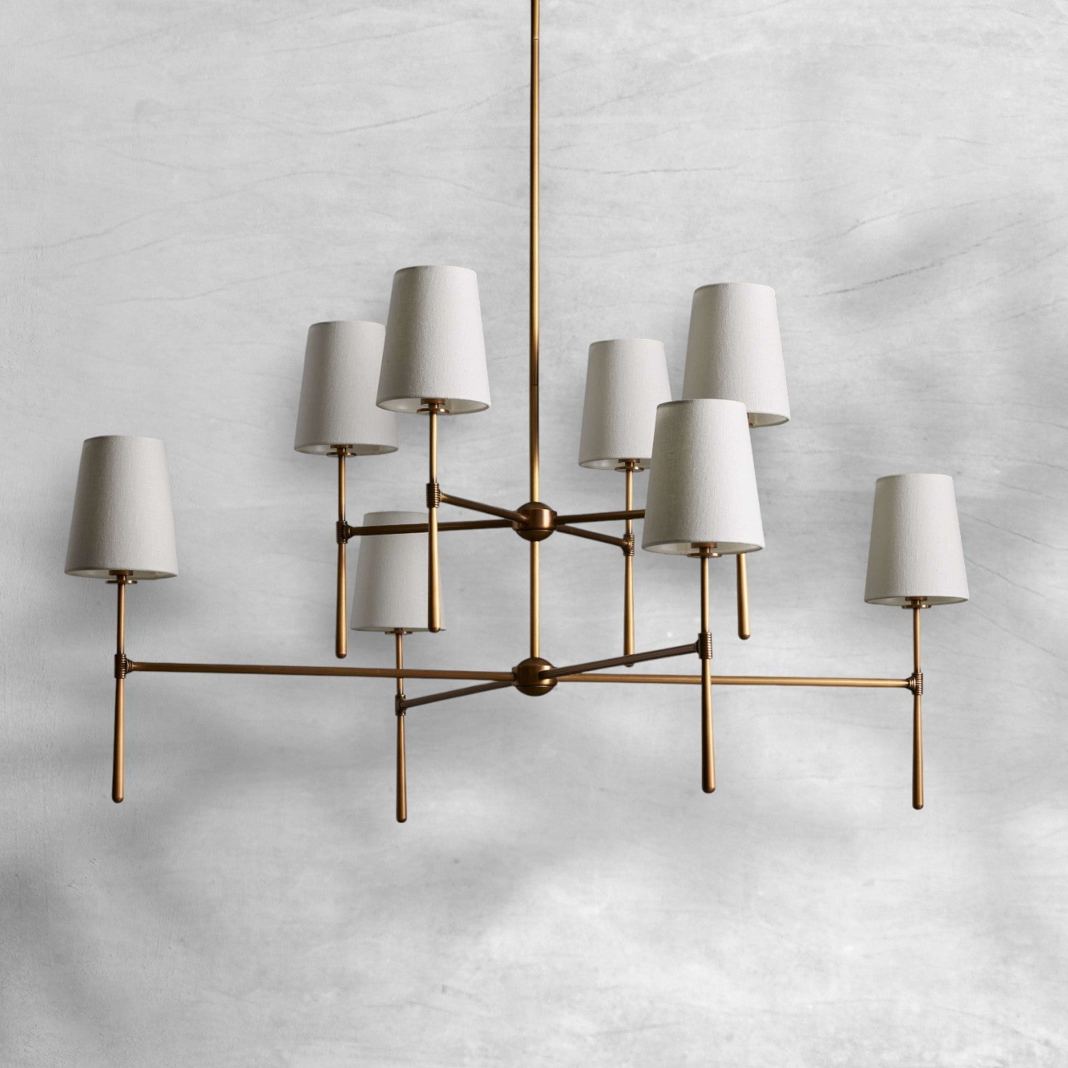 Rhodes 2-Tier Round Chandelier