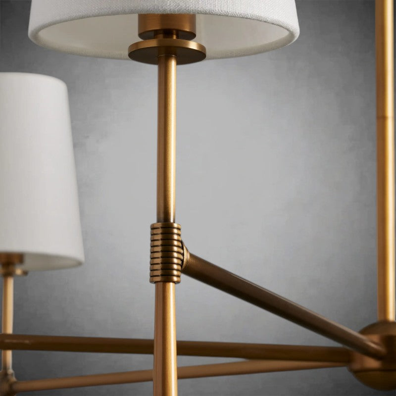 Rhodes Round Chandelier 4/6 Light