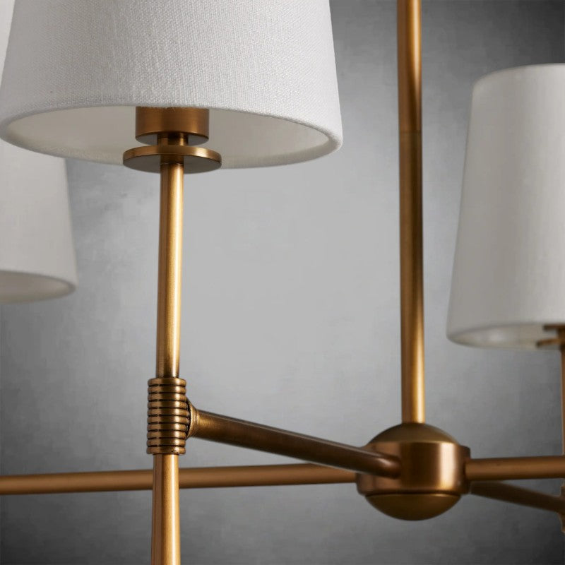 Rhodes Round Chandelier 4/6 Light