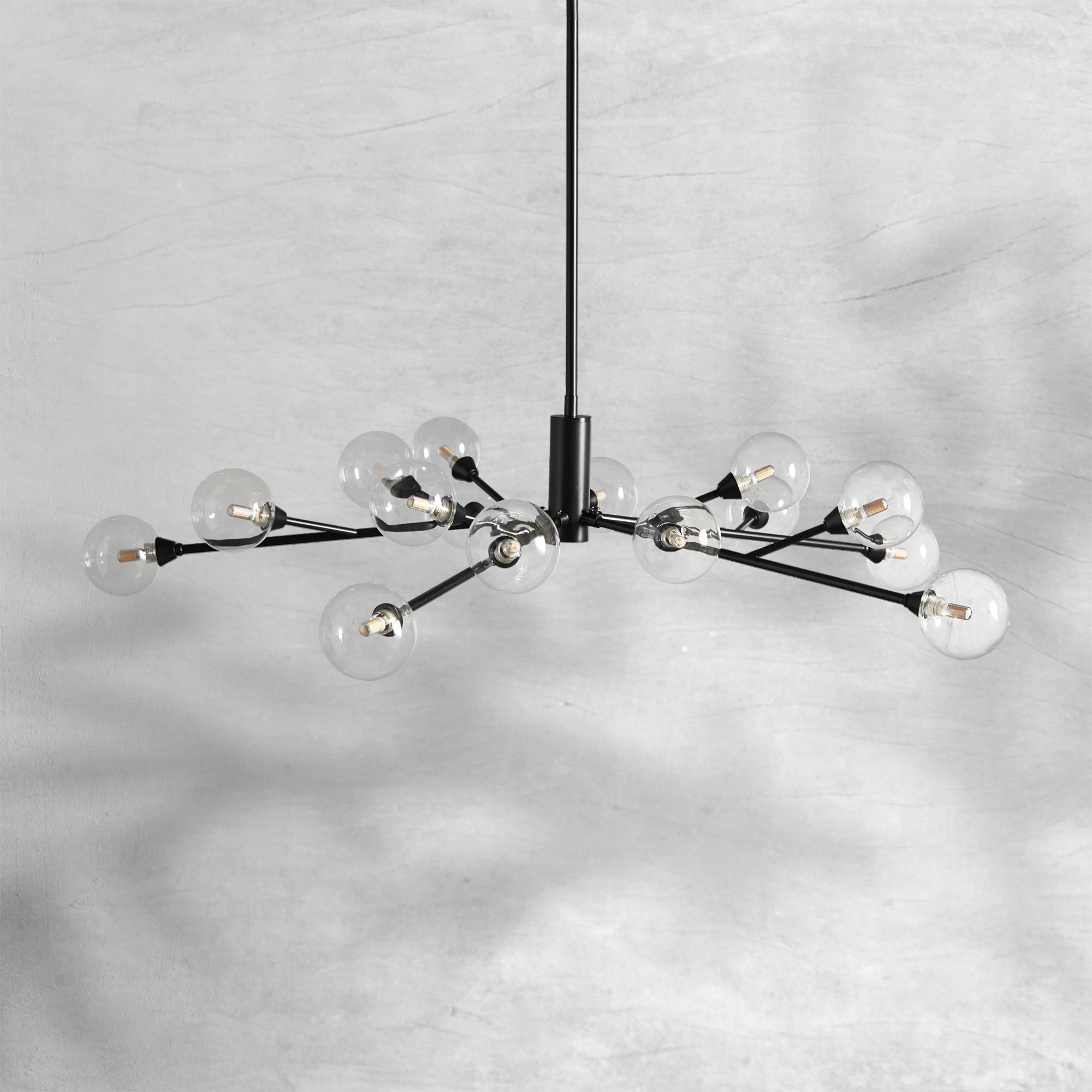 Apollo Round Chandelier 36"47"59"