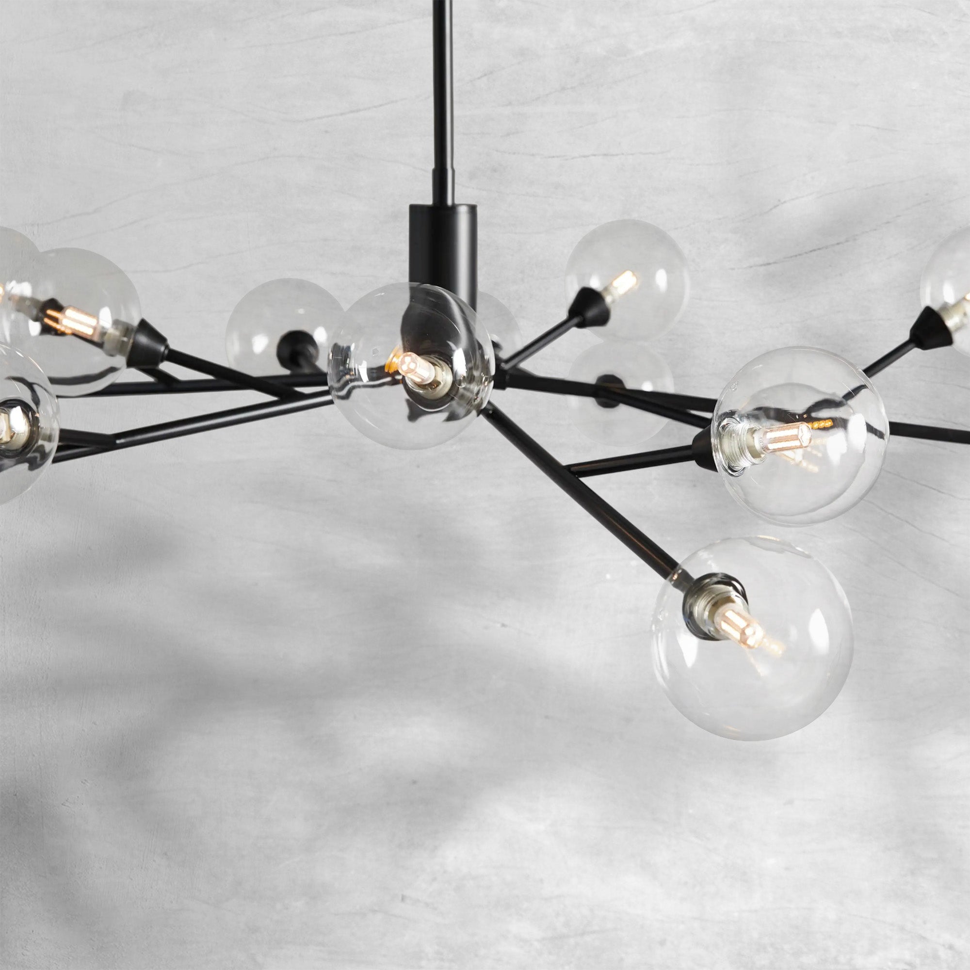 Apollo Round Chandelier 36"47"59"