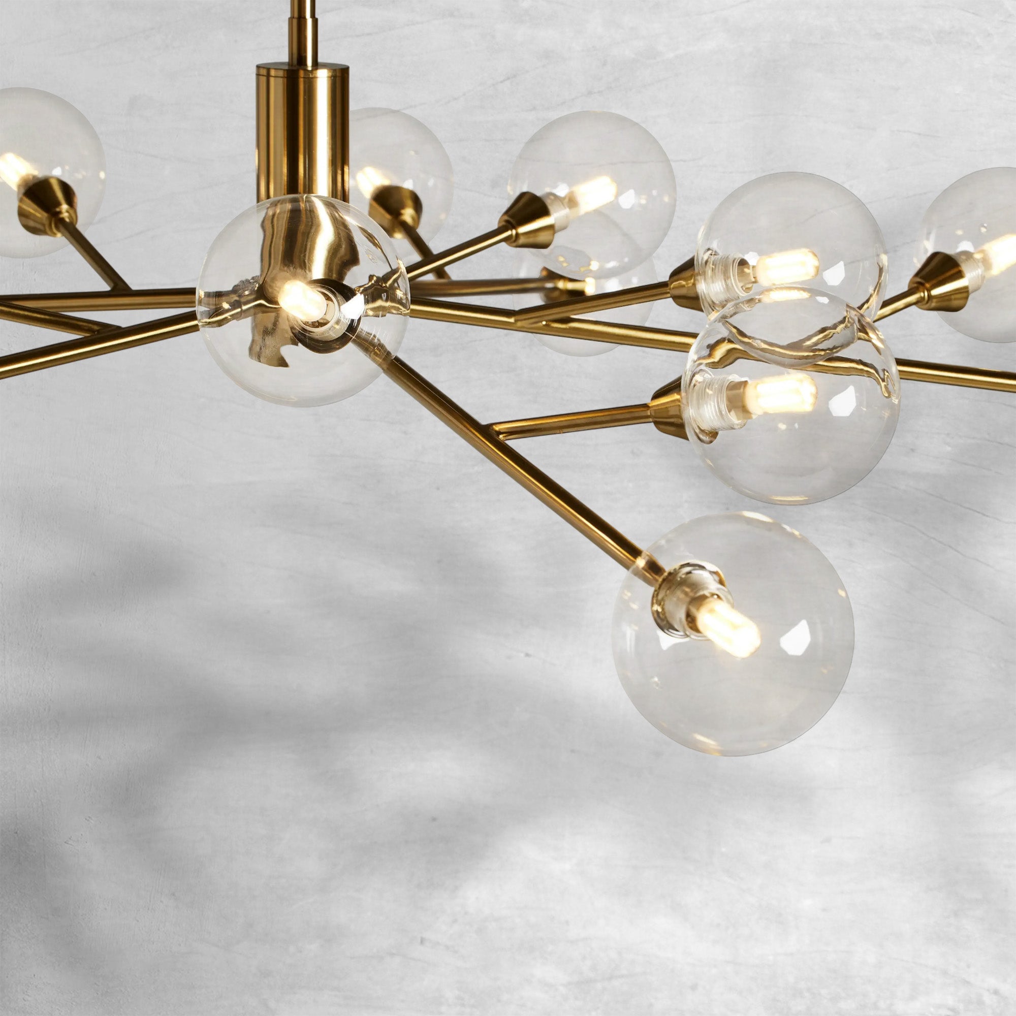 Apollo Round Chandelier 36"47"59"