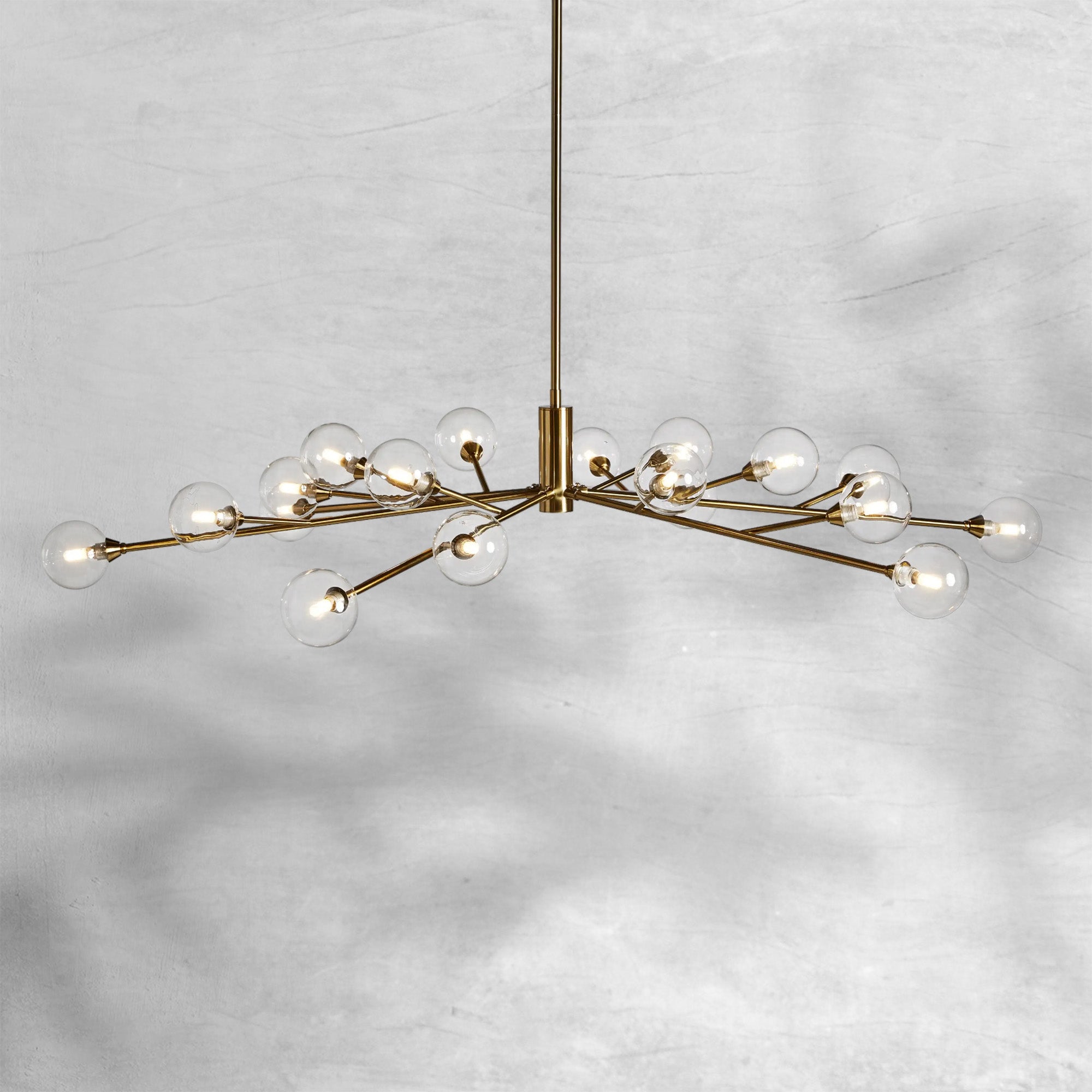 Apollo Round Chandelier 36"47"59"